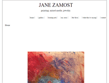 Tablet Screenshot of janezamost.com
